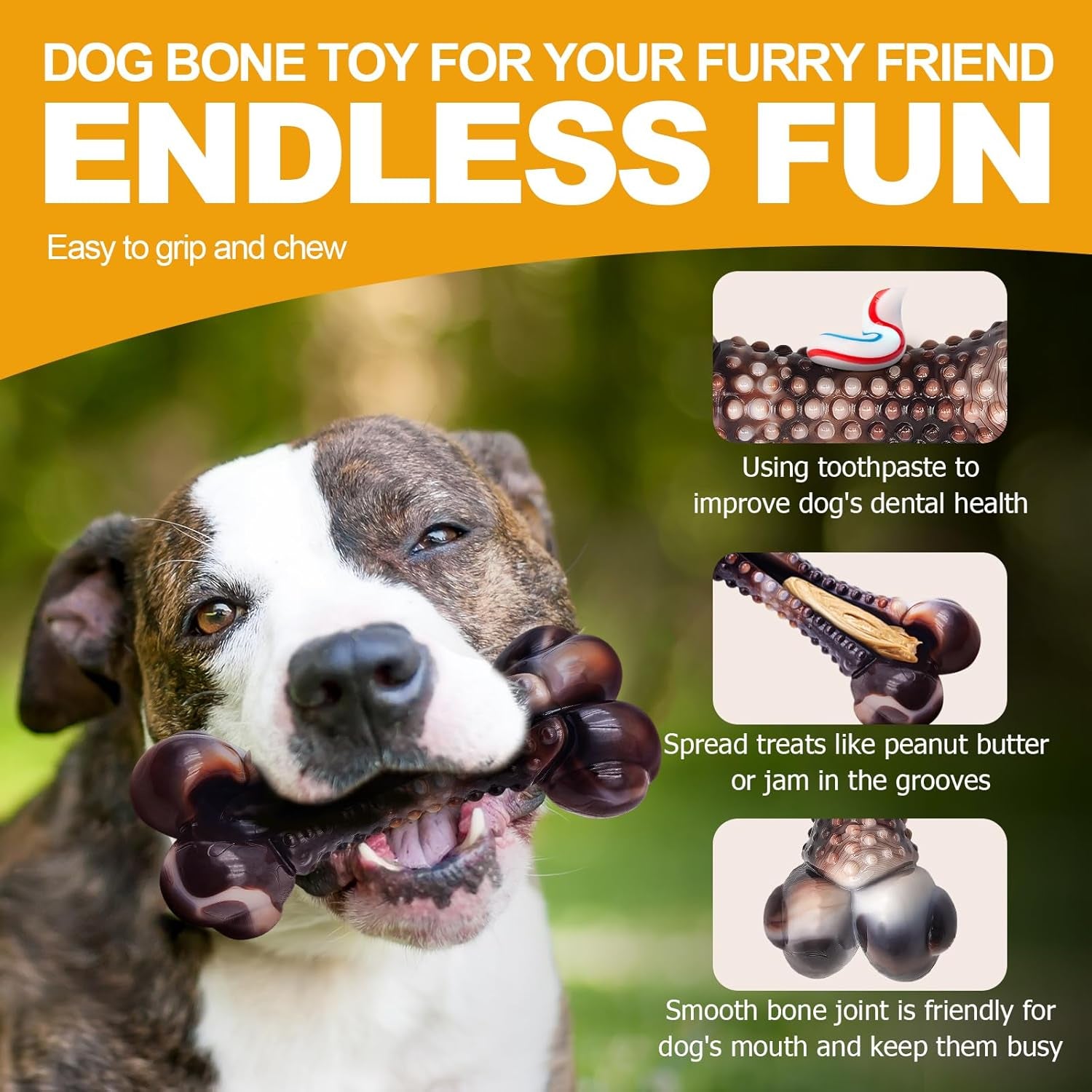 dog-chew-toys-for-aggressive-chewers-2pack-indestructible-dogs-bone-toy-for-large-small-medium-breeds-durable-tough-nylon-dog-toys-to-keep-them-busy-puppy-teething-dogs-toy-bone-beef-bacon-flavor