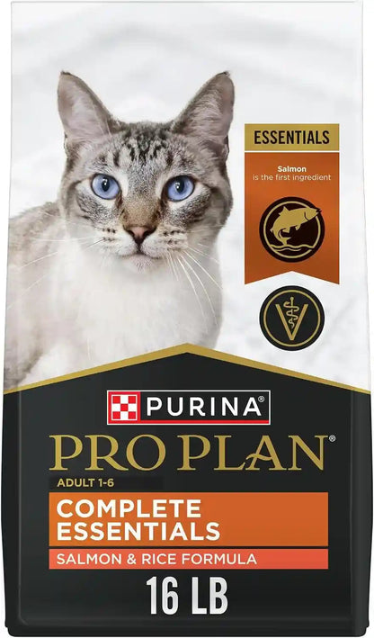 Purina Pro Plan High Protein Cat Food with Probiotics for Cats, Salmon and Rice Formula - 7 Lb. Bag14