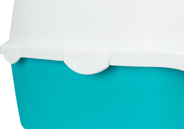 Trixie Vico Litter Tray for Cats Turquoise/White5