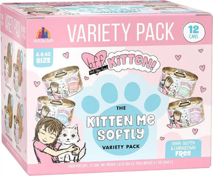 Weruva Kitten, Fur Baby Favorites Variety Pack, 3Oz Can (Pack of 12)21
