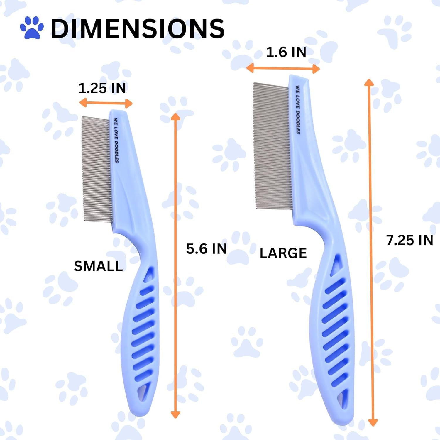 tick-flea-comb-for-dogs-fine-tooth-dog-face-brush-for-tear-stains-2-pack-fine-tooth-metal-flea-comb-for-dogs-removes-lice-ticks-fleas-around-eyes-face-body-for-poodles-doodles-cats-pets