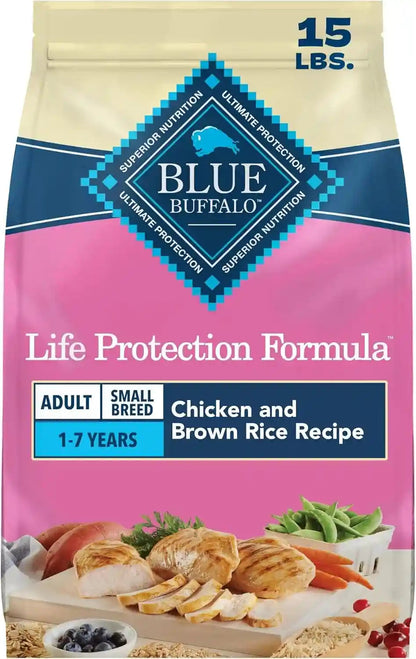 Blue Buffalo Life Protection Formula Chicken Small Breed Dry Dog Food, 5 Lb | Real Chicken #1 Ingredient, Antioxidant-Rich Lifesource Bits, Supports Higher Energy Needs, Formulated for Small Breed Dogs15