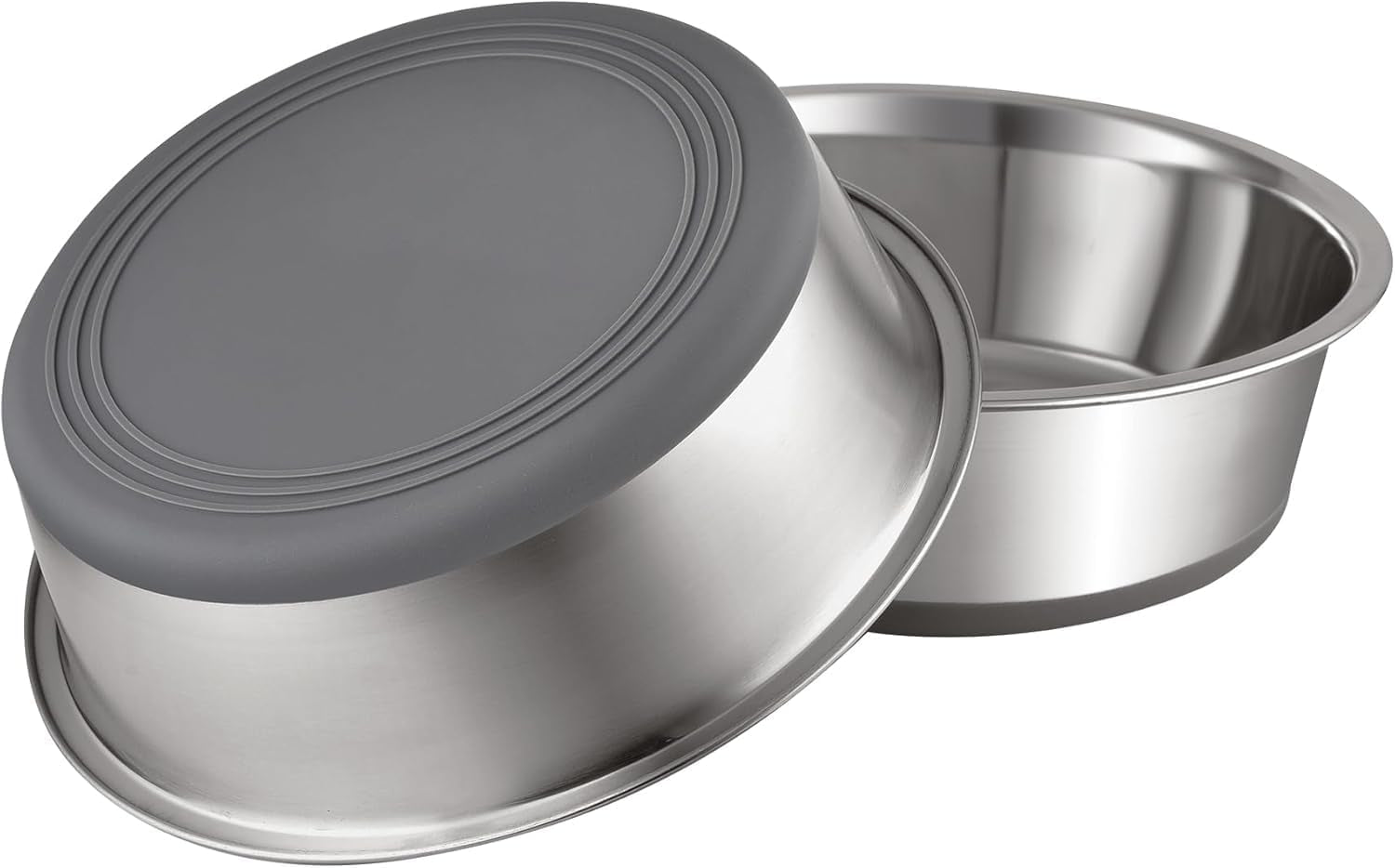 peggy11-nonslip-stainless-steel-dog-bowls-3-8-us-cup-2-count-no-slide-silicone-bottom-dishwasher-safe-easy-to-clean-stackable-design