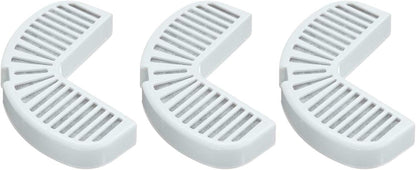 Pioneer Pet Replacement Filters for Ceramic & Stainless Steel Fountains, Raindrop Filters (3 Filters),White2