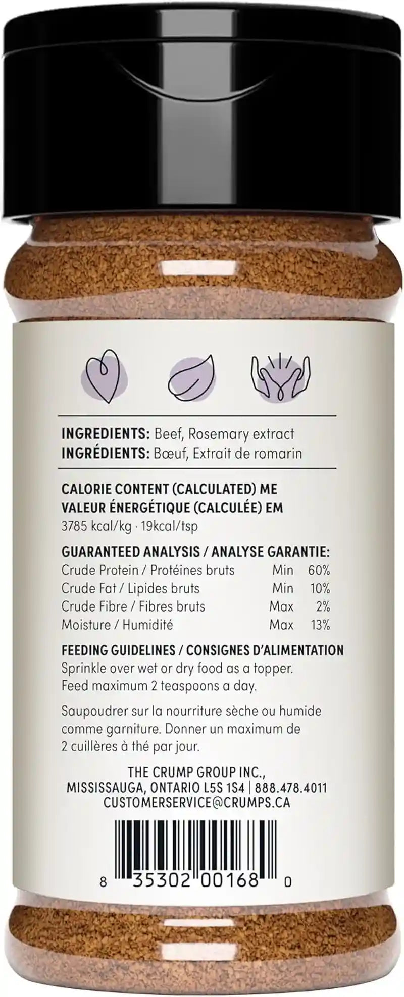 crumps-naturals-beef-liver-sprinkles-brown-4-2-ounce-pack-of-1
