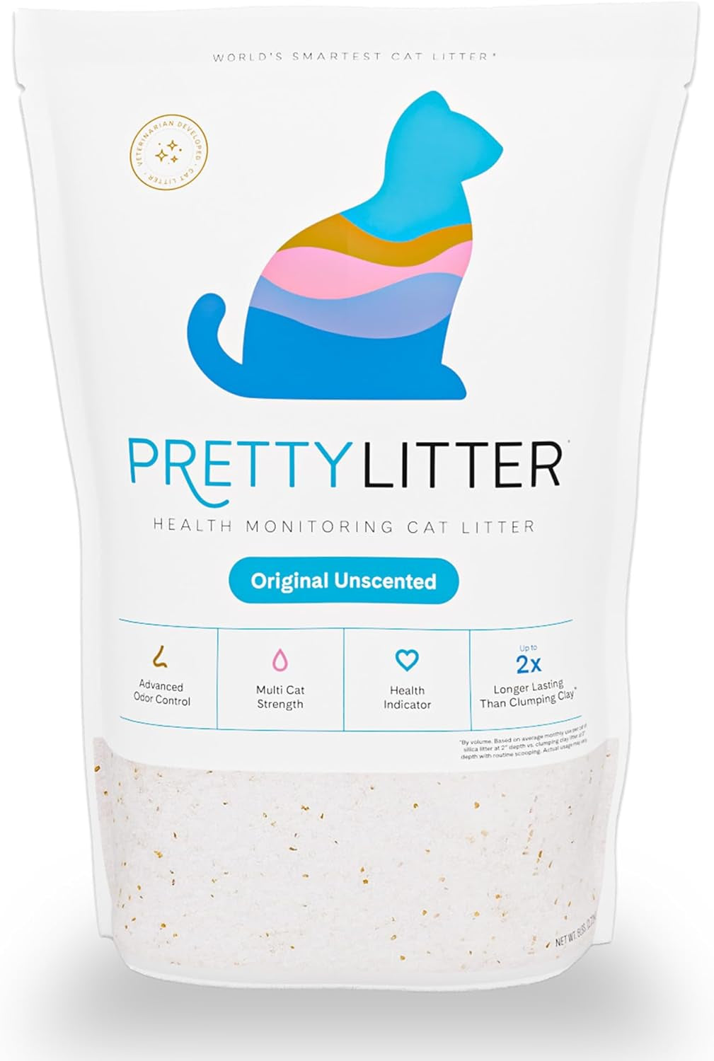 prettylitter-health-monitoring-cat-litter-unscented-non-clumping-lightweight-low-tracking-color-changing-silica-gel-crystals-advanced-odor-control-6-lbs-pack-of-2-up-to-2-month-supply