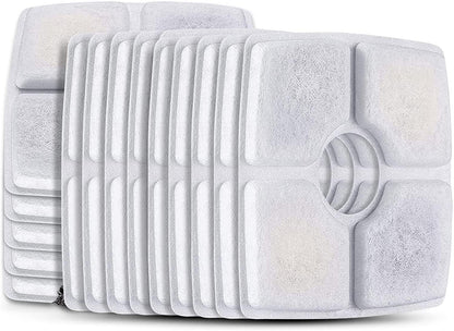 Cat Water Fountain Filters, Pack of 8 Cat Fountain Sponge Filter Pre-Filter Sponges for 84Oz/2.5L Automatic Cat Fountain7