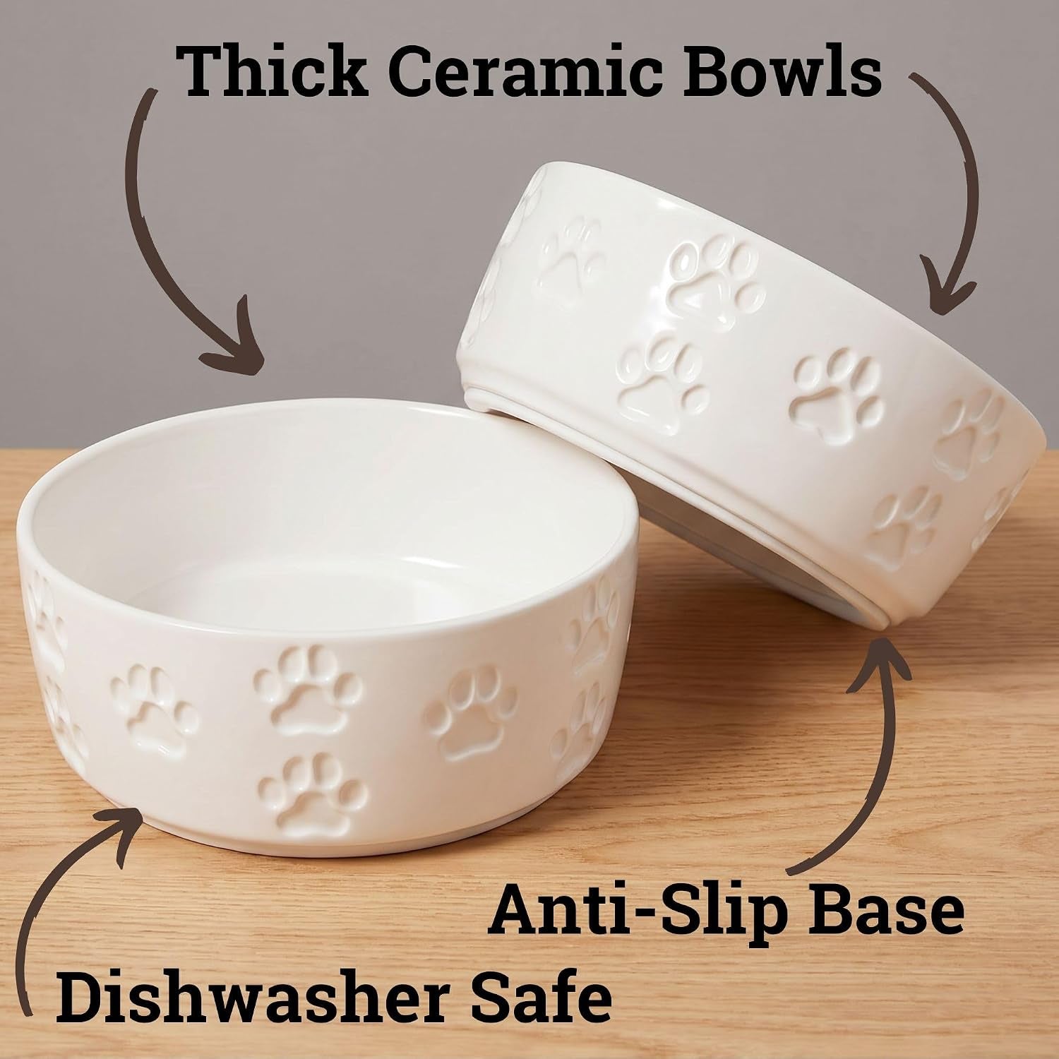 ceramic-dog-bowl-set-of-2-with-anti-skid-base-5-5w-x-2h-2-cup-capacity-thick-ceramic-dishwasher-safe-anti-skid-rubber-base-2-cups-per-bowl-ceramic-food-and-water-bowls-set-of-2-for-small-dogs