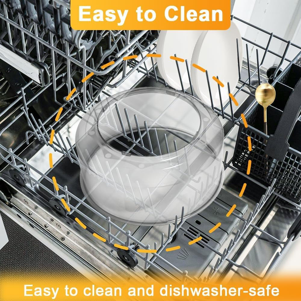 upgraded-power-dome-compatible-with-nuwave-ovens-premium-plastic-lid-for-nuwave-pro-plus-and-elite-ovens-clear