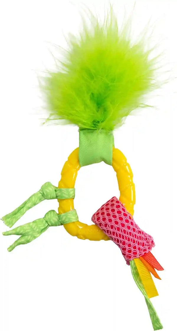Catstages Dental Fruit Wedges 4 Pk, Soft and Textured Catnip Chew Toys That Help Clean Teeth, Multicolored15