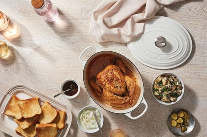 Le Creuset Enameled Cast Iron Signature Oval Dutch Oven, 6.75 Qt., Meringue5