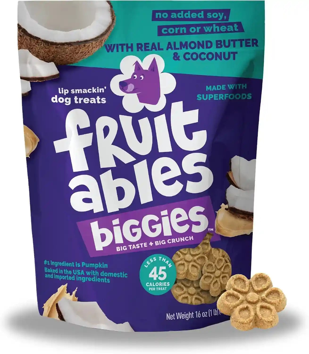 fruitables-biggies-dog-biscuits-healthy-treats-for-dogs-doggie-biscuits-crunchy-pumpkin-treats-made-without-wheat-corn-and-soy-made-in-the-usa-pumpkin-and-blueberry-flavor-16oz