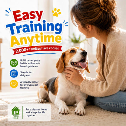 Dog Potty Training Spray Set, Dog Pee Spray (2-Pack), Stops Urination & Marking, Indoor & Outdoor Potty Training for Dogs & Puppies, Essential Tools for Dog Training, 1.7 Fl Oz6