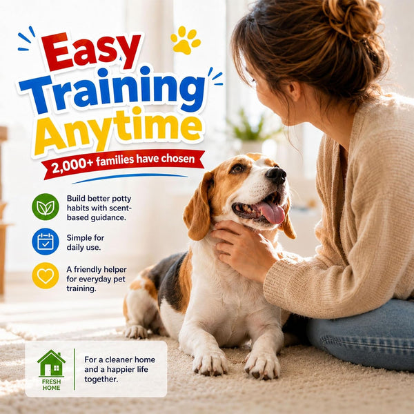 Dog Potty Training Spray Set, Dog Pee Spray (2-Pack), Stops Urination & Marking, Indoor & Outdoor Potty Training for Dogs & Puppies, Essential Tools for Dog Training, 1.7 Fl Oz6
