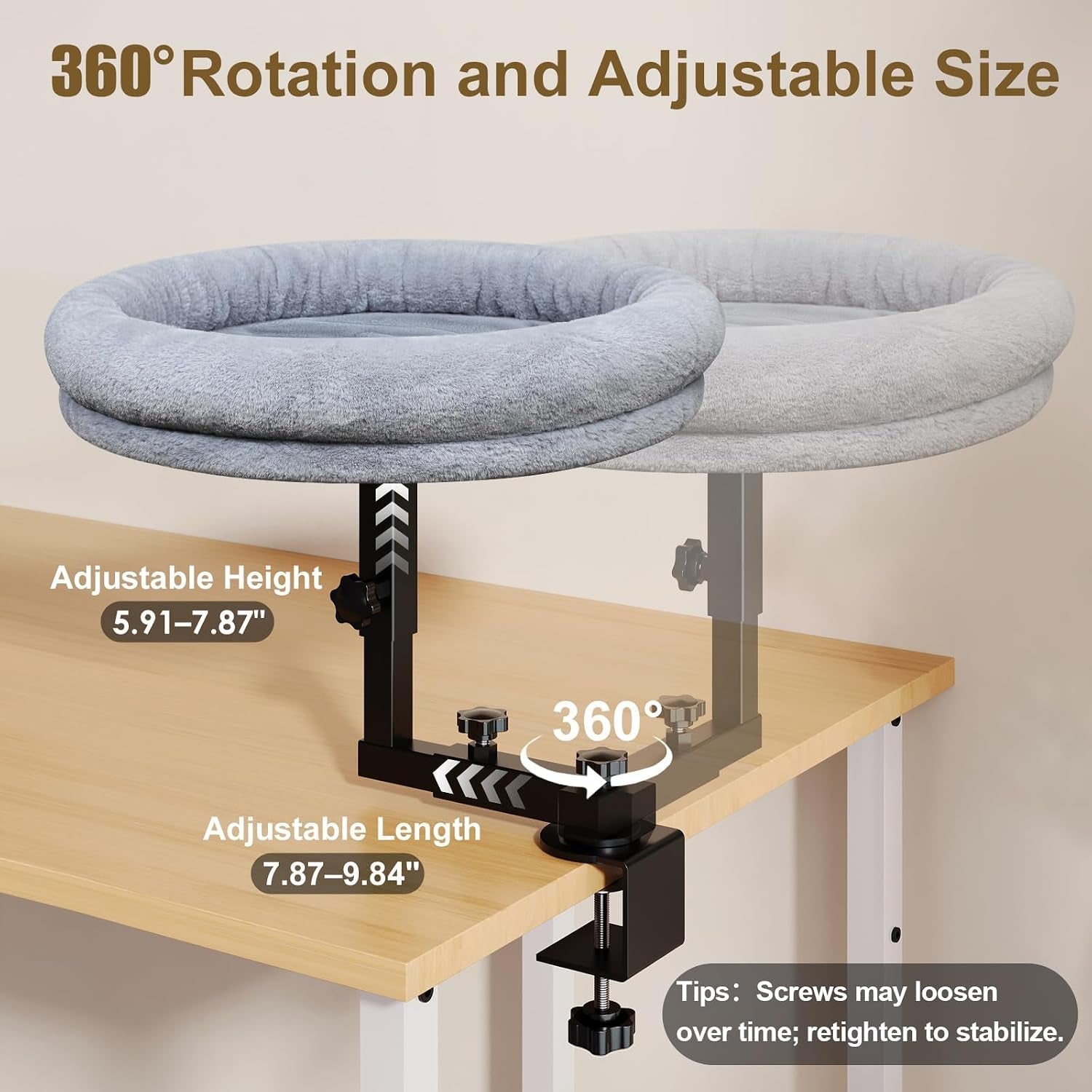 desk-cat-bed-18-cat-bed-for-desk-360-rotating-dark-gray-cat-bed-desk-with-plush-cushion-reinforced-frame-and-adjustable-position-for-home-or-office-desks