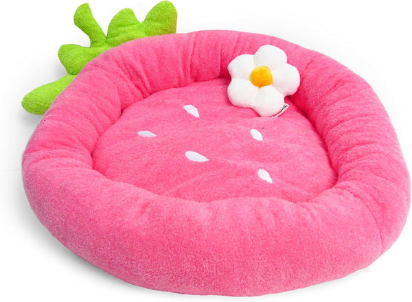 TONBO Soft Plush Small Cute and Cozy Nature Dog Cat Bed, Washer and Dryer Friendly (Sunflower)28