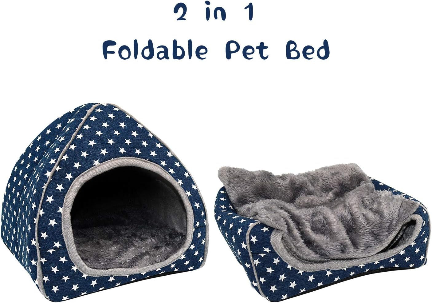 bwogue-guinea-pig-bed-hideout-washable-hamster-cave-for-small-animals-removable-cushion-for-cleaning-warm-fleece-nest-washable-bed-10-23-x-10-23-x-11-in-dwarf-rabbits-hedgehogs