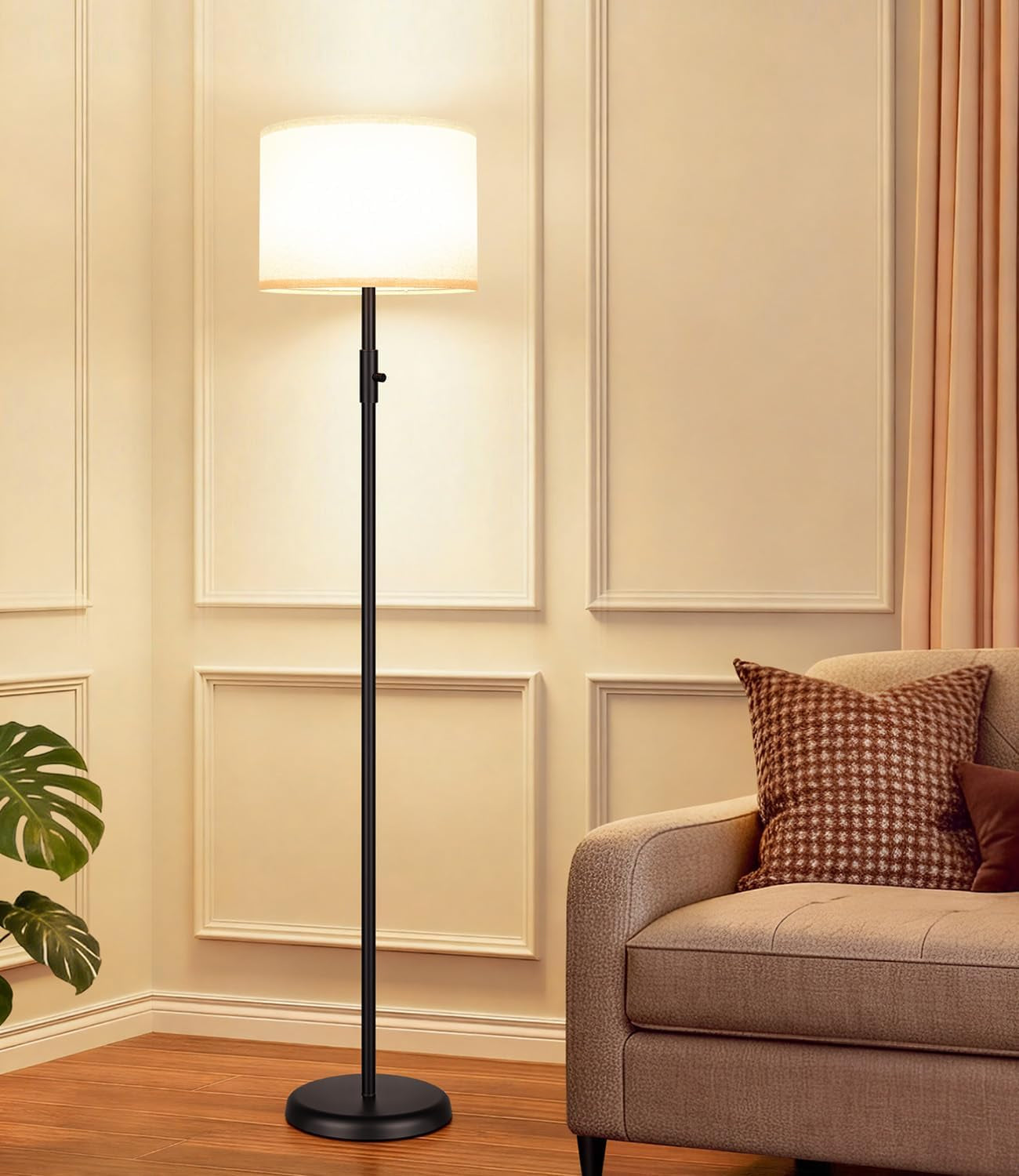 upgraded-dimmable-floor-lamp-for-living-room-1000-lumens-bulb-included-modern-floor-lamps-simple-design-with-linen-shade-tall-standing-lamp-for-bedroom-office-dining-room-black-pole-lamp