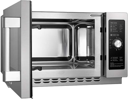Equipment 1034N0A Countertop Commercial Microwave Oven with Dial, 1000W, Stainless Steel, 1.2 Cuft4