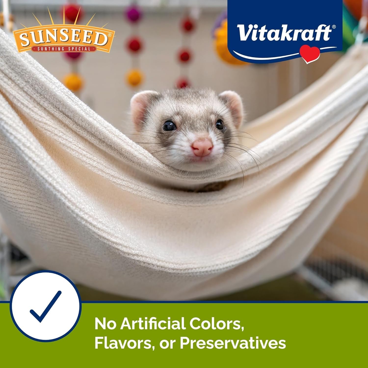 sunseed-vita-prima-ferret-food-3-lb-resealable-bag-high-energy-protein-from-chicken-pork-eggs-added-vitamins-and-minerals-no-artificial-colors-or-flavors