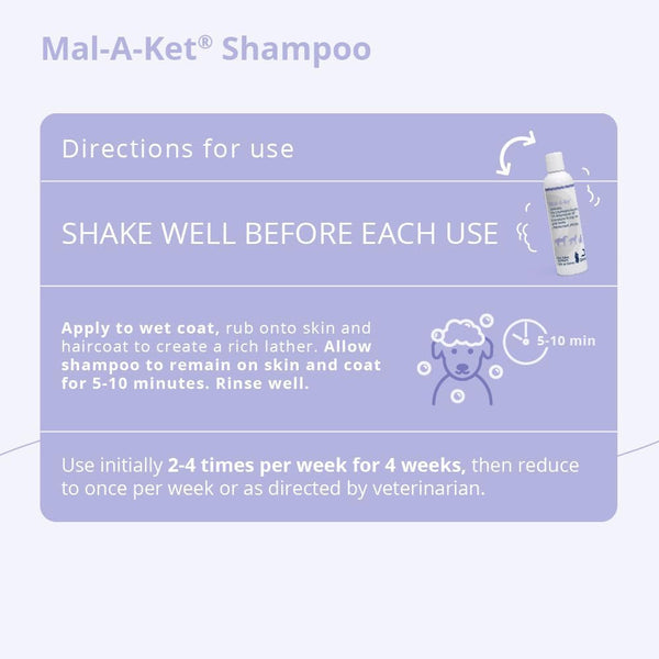 Mal-A-Ket Shampoo for Dogs and Cats, 8 Oz | Packaging May Vary3