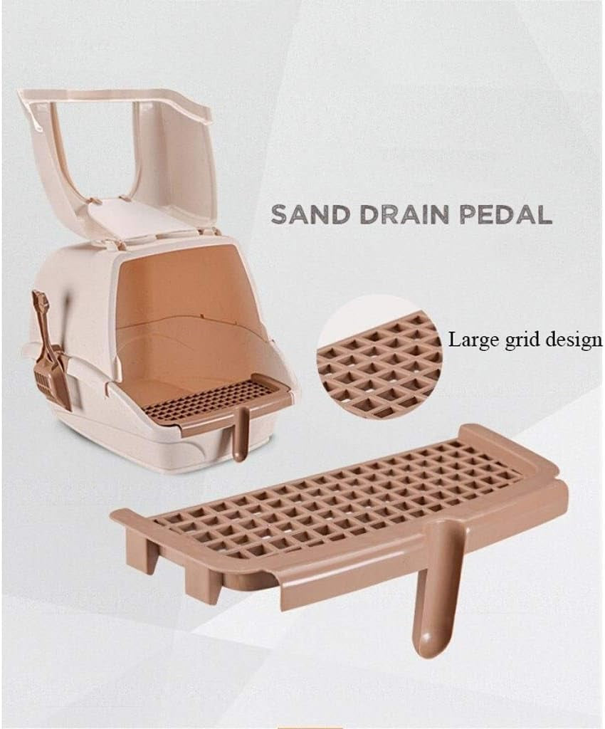dog-potty-training-toilet-cat-litter-basin-fully-enclosed-shovel-box-luxury-xl-splash-toilet-potty-pet-suppliespink