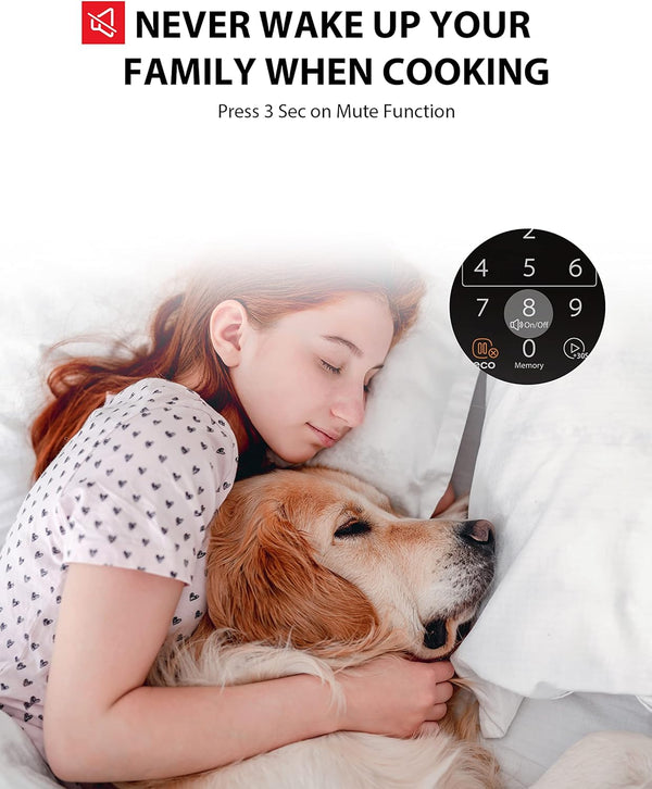 Microwave Oven with Smart Sensor, 1.6 Cu.Ft, 1200W | Position Memory Turntable, Sound On/Off, Countertop, 13.6" Turntable, Black Stainless Steel4