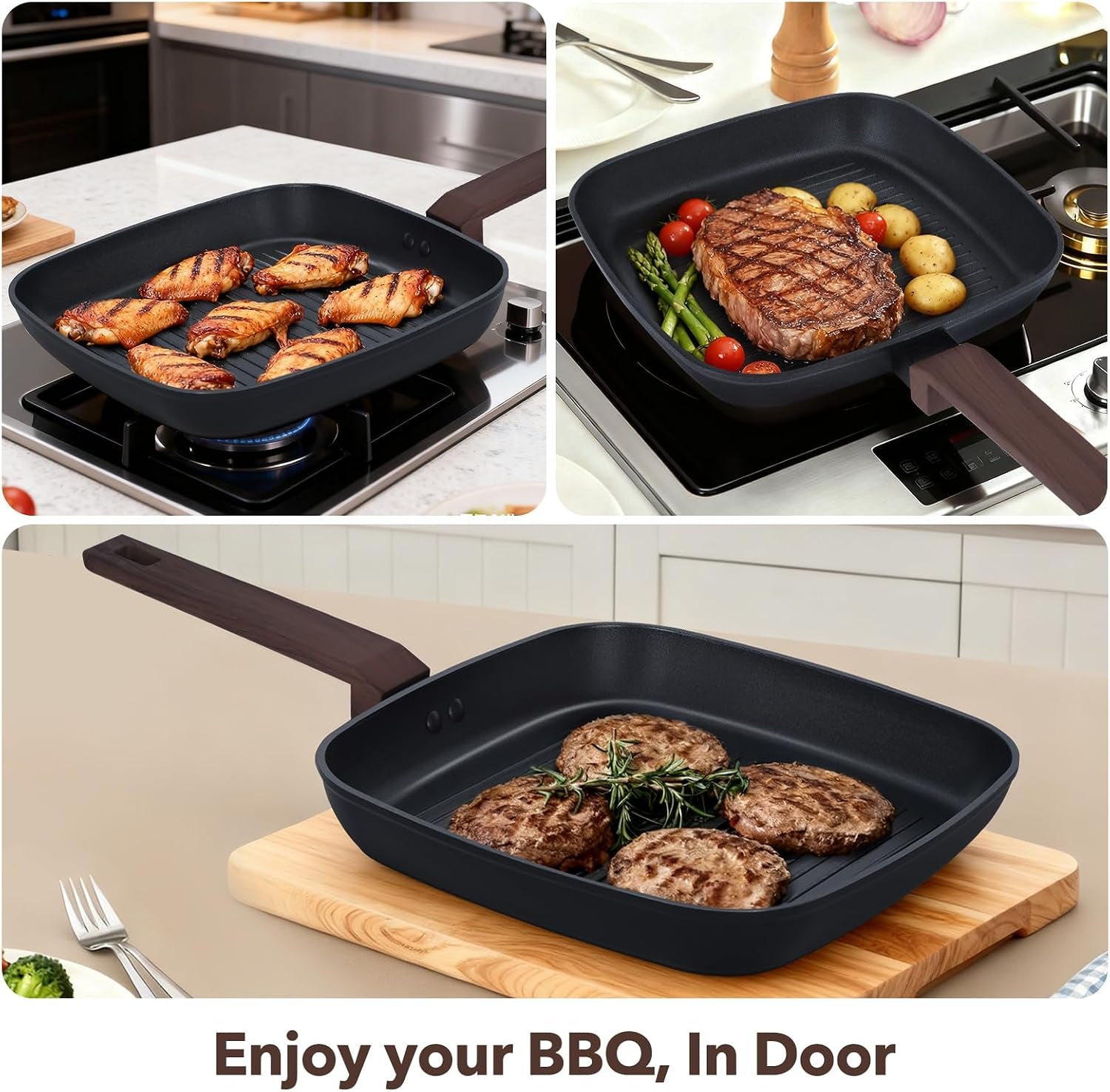 9-piece-nonstick-pots-and-pans-set-with-grill-pan-induction-black-cookware-set-non-toxic-stay-cool-handles-pfos-pfoa-free-compatible-with-gas-electric-stovetop-easy-clean