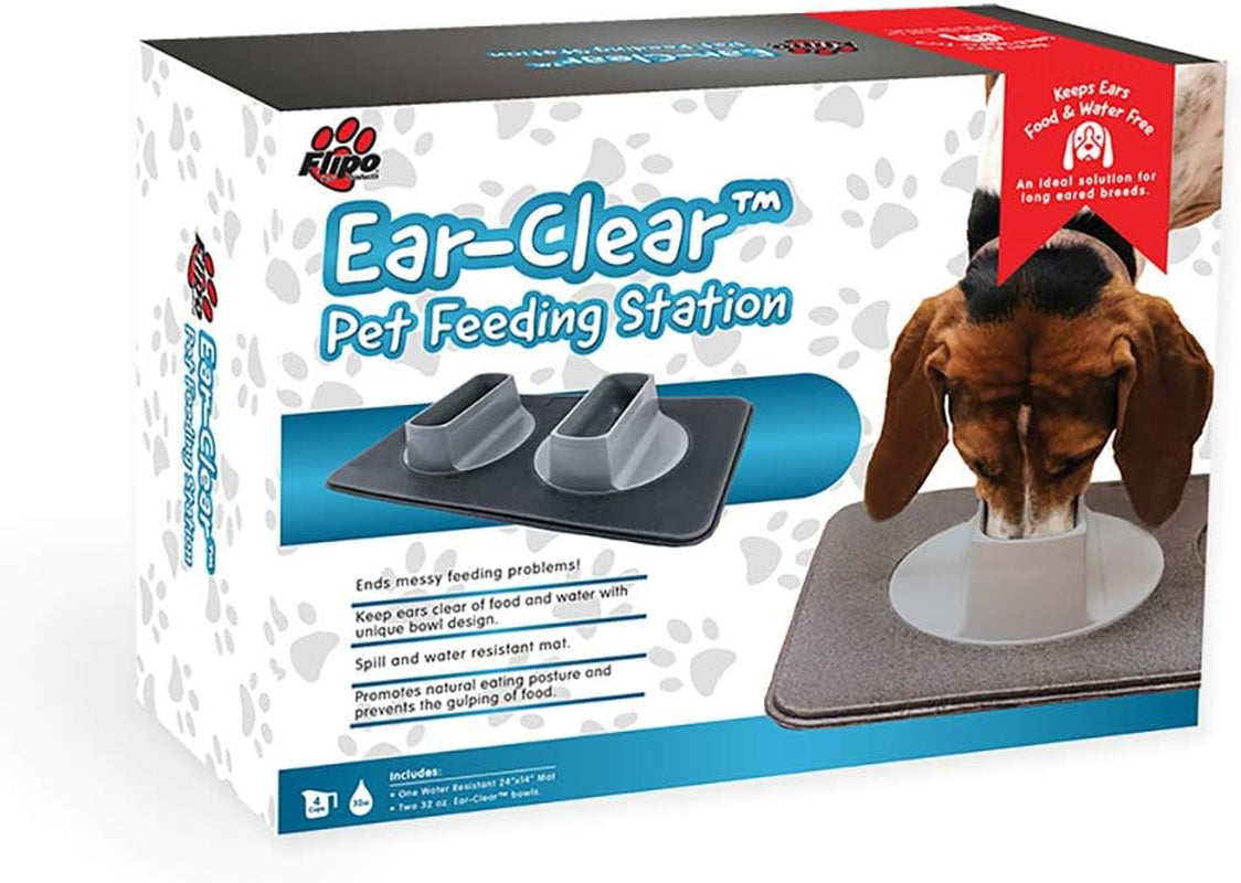ear-clear-dog-bowl-and-mat-set-no-spill-food-and-water-bowls-with-mat-perfect-feeding-tray-set-for-long-eared-dog-or-breeds-no-mess-dog-bowl-36-oz-feeder-bowl-set-hounds-cocker-spaniels-setters