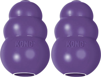 KONG Senior - Dog Toy with Gentle, Natural Rubber - Durable Dog Toy for Older Dogs - Use Treats with Stuffable Chew Toy - Treat Toy for Chewing & Fetching - for Large Dogs11