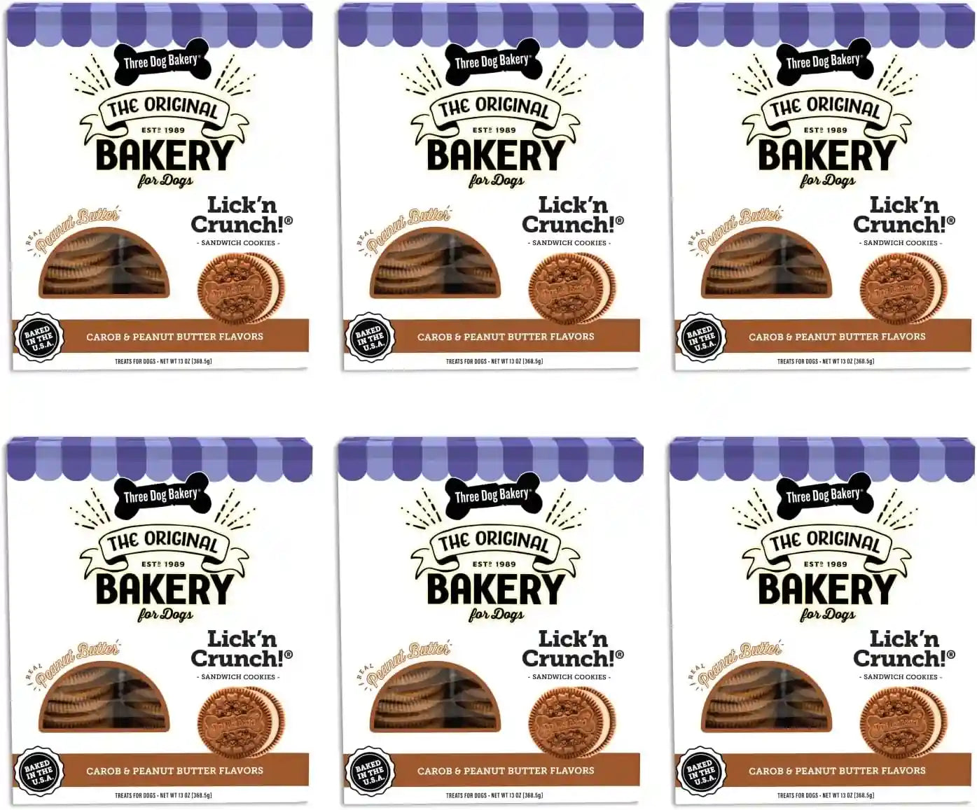 three-dog-bakery-lickn-crunch-dog-treats-13-oz-golden-vanilla-peanut-butter-sandwich-cookies-crunchy-treats-with-peanut-butter-creme