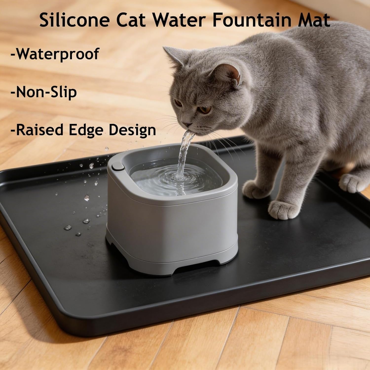 silicone-square-mat-16x16-for-water-bowl-waterproof-pet-bowls-mat-black-with-raised-edge-non-slip-cat-dog-water-dispenser-mat-protects-floors-from-water-food-spills