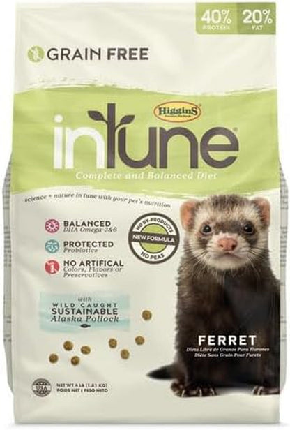 Higgins Pet Food Intune Ferret 4Lb1