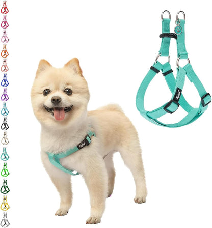 PUPTECK No Pull Dog Harness Soft Adjustable Basic Nylon Step in Puppy Vest Outdoor Walking with ID Tag26