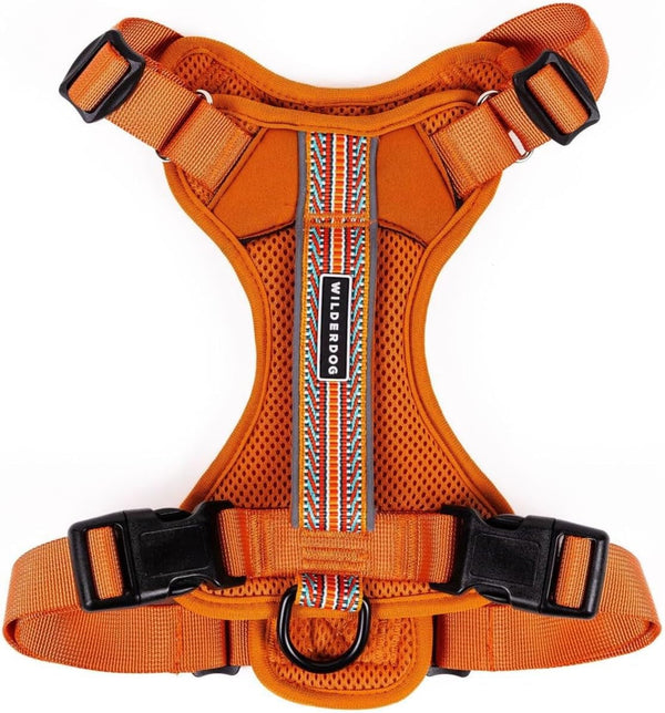 Wilderdog Lightweight Dog Harness with Reflective Straps - Medium - Huckleberry10