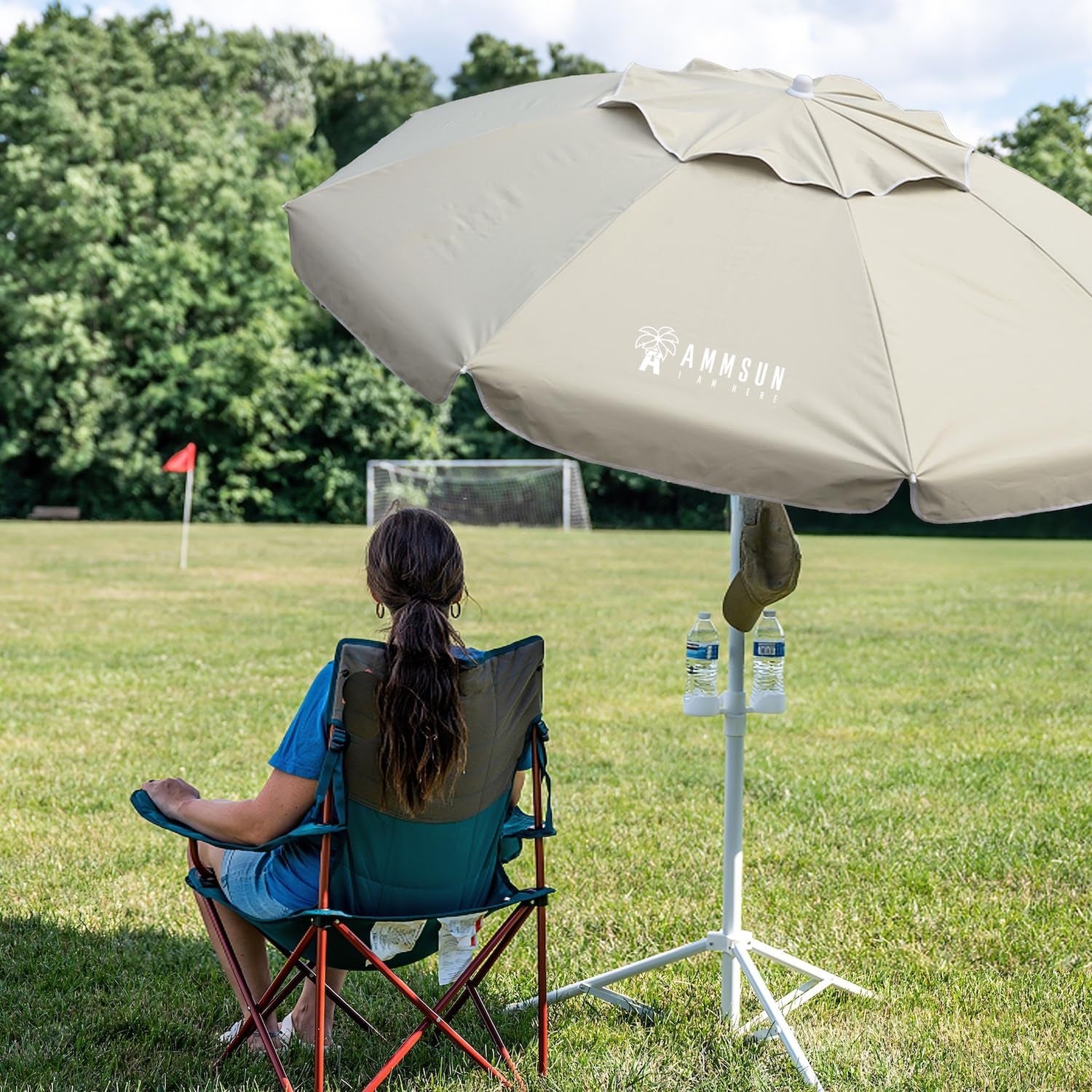 shade-umbrella-premium-portable-umbrella-with-stand-6-5ft-lightweight-free-standing-canopy-for-sporting-games-adjustable-instant-sun-protection-and-easy-to-carry-beige