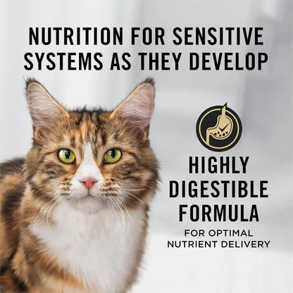 Purina Pro Plan Sensitive Skin and Stomach Senior Cat Food Salmon and Rice Formula - 3.5 Lb.2