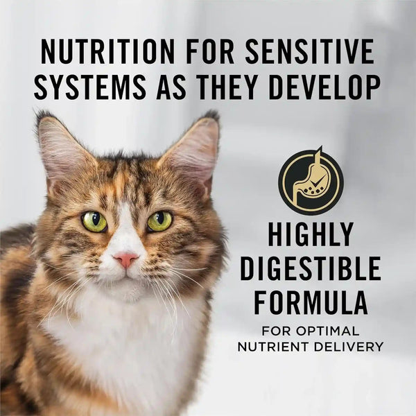 Purina Pro Plan Sensitive Skin and Stomach Senior Cat Food Salmon and Rice Formula - 3.5 Lb.2