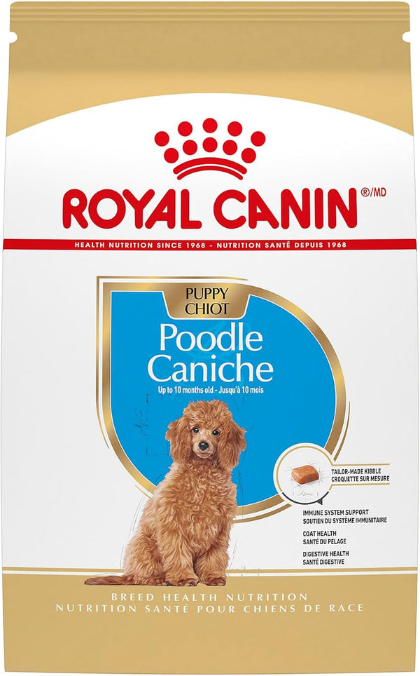 ROYAL CANIN Breed Health Nutrition Poodle Puppy Dry Dog Food, 2.5 Lb Bag. | Tailored for Poodle Puppies up to 10 Months, Specialized Kibble Shape, Supports Healthy Digestion, Antioxidant-Rich Formula.1