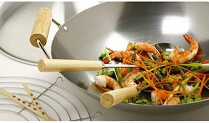 Norpro 10-Piece Wok Set, Silver, 14 Inch4