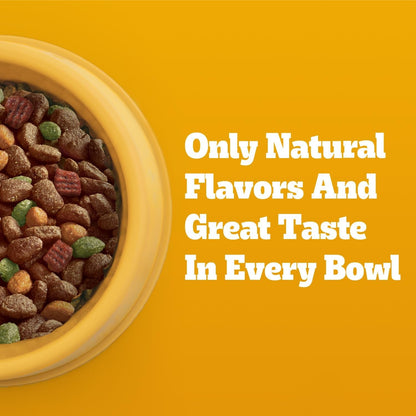 Pedigree Tender Bites Dry Dog Food, Chicken & Steak, 14 Lb | Easy-To-Chew Two-Textured Kibble, Natural Fiber for Healthy Digestion, 36 Vitamins & Minerals, Natural Flavors Only7