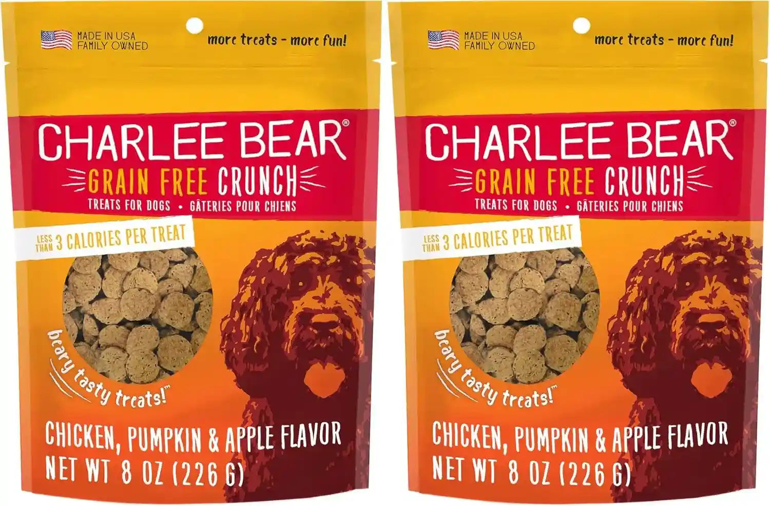 charlee-bear-crunch-grain-free-dog-treats-bacon-and-blueberry-8-ounce-resealable-bag-low-calorie-training-treats-for-dogs-limited-ingredient-healthy-crunchy-dog-snacks-made-in-usa