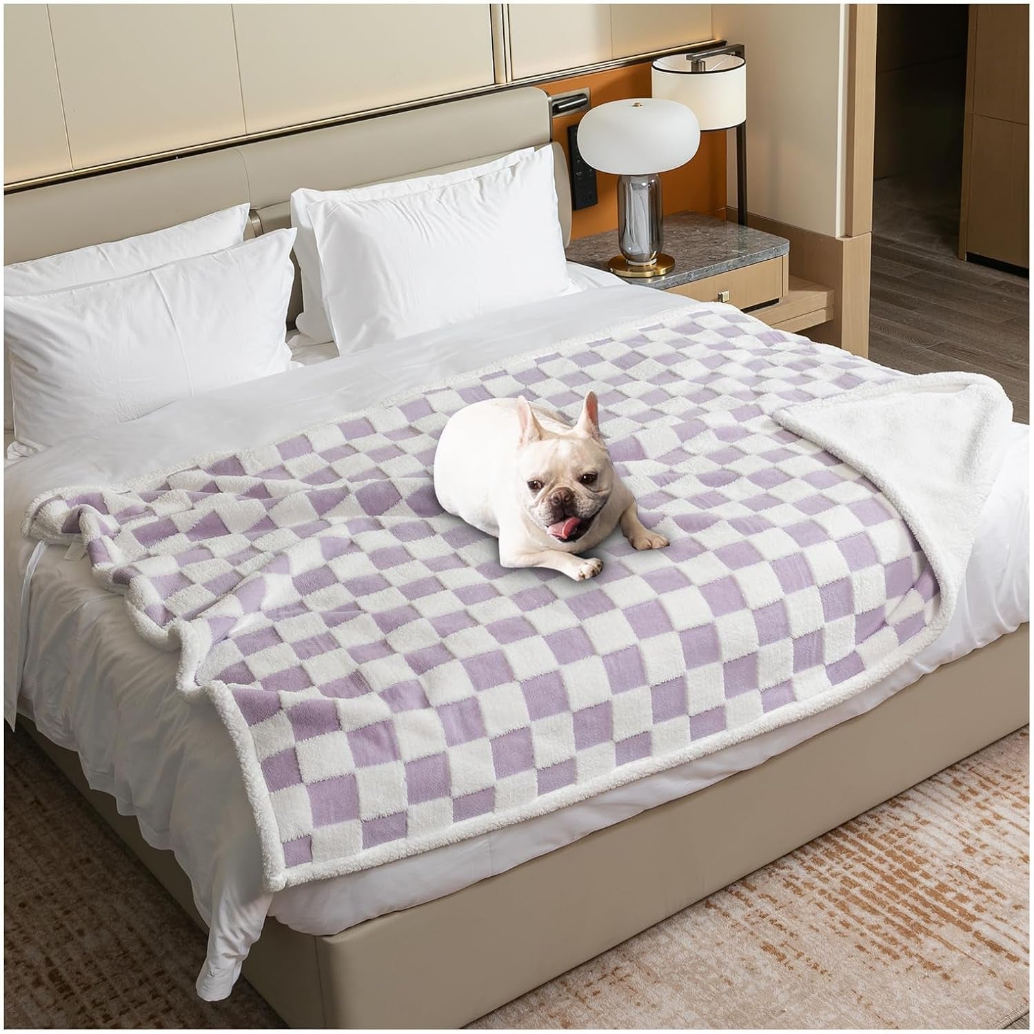 waterproof-pet-blanket-brown-checked-pets-throw-blankets-for-dog-bed-covers-couch-sofa-stylish-jacquard-for-puppy-cats-washable-reversible-furniture-protection-covers-coffee-check-m