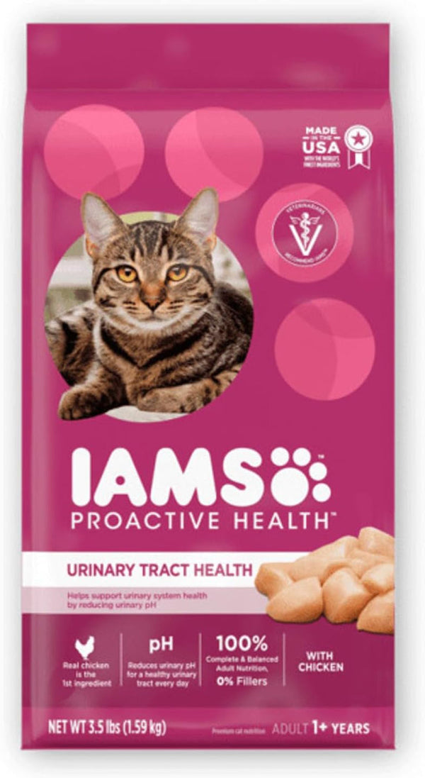 IAMS Proactive Health Urinary Tract Health Dry Cat Food, Chicken, 22 Lb | Veterinarian-Recommended, Real Chicken #1 Ingredient, Reduces Urinary Ph, Antioxidants, Antioxidants for Immune Support13