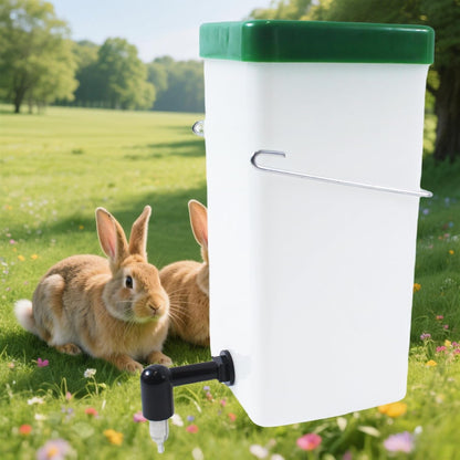 2Pack Rabbit Water Bottle for Cage, 32Oz Small Animal Water Dispenser Water Bottle for Small Pet/Bunny/Ferret/Hamster/Guinea Pig/Rabbit/Chinchilla/Mouse/Rat/Gerbil (Clear, 2 Pack 32 Ounce)7