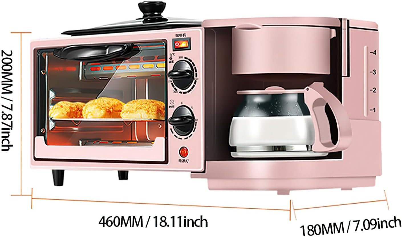 3-in-1-multifunctional-home-breakfast-machine-mini-oven-coffee-maker-pink