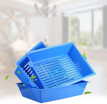 Dog Potty Training Toilet ﻿ Cat Toilet Bedpan Plastic Litter Box with Tray Rabbit Pee for Cats Pad Pet Trainer1
