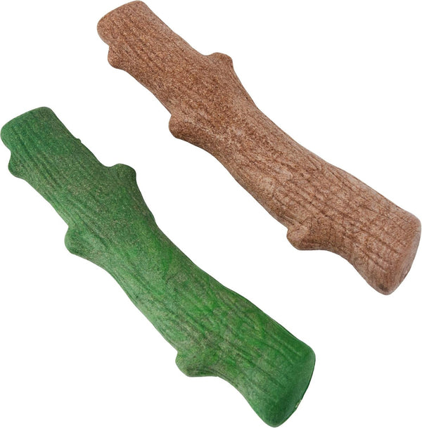 Dogwood Calming Dog Chew Toy – Real-Wood Blend, Moderate Chewers, Medium, 7.5", 2-Pack (Natural & Hemp Flavors)11