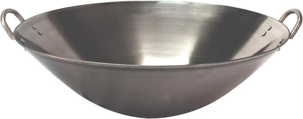 SL-PA450EA: 18″ Stainless Steel Wok (Induction Ready)1