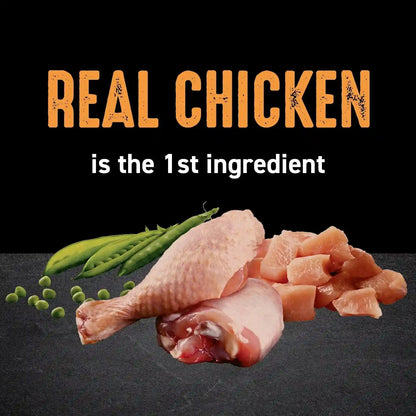 CRAVE Grain Free High Protein Natural Adult Dry Cat Food, Chicken, 10 Lb | 40% Protein, Real Chicken #1 Ingredient, All Natural Ingredients, No By-Product Meal, No Corn, Wheat, Soy, Supports Muscles3